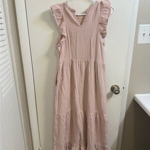 Universal Thread Light Pink Maxi Dress